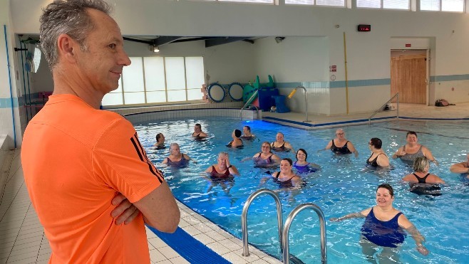 Outreau : Océane piscine propose désormais de l'Aquagym Santé Bien-être.