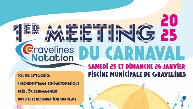 Gravelines : le club de natation organise son premier meeting du carnaval