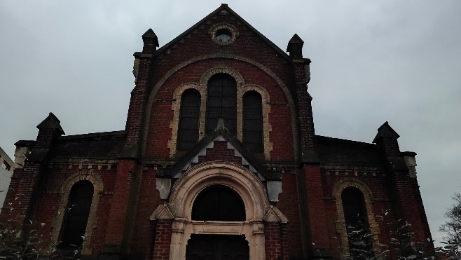 Calais : l’Église Saint-Benoît en rénovation.