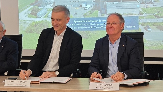 Calais : une délégation de service public signée pour le traitement des déchets.