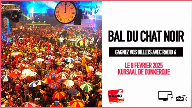 Gagnez vos entrées pour le bal du chat noir à Dunkerque