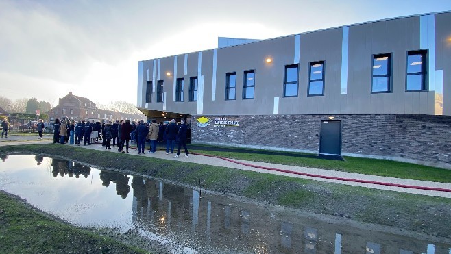 A Gravelines, les 100 premiers apprentis de BTP-CFA ont intégré leur nouveau bâtiment, chemin du Guindal.