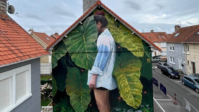 STREET-ART : peintes à Boulogne sur mer, les œuvres de Bache, Artez, Case Mac_Laim et Millo en lice pour la plus belle fresque du Monde !