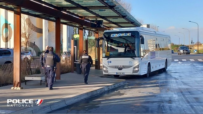 Des patrouilles de police sont déployées sur les lignes de bus de Gravelines-Calais et du Sitac !