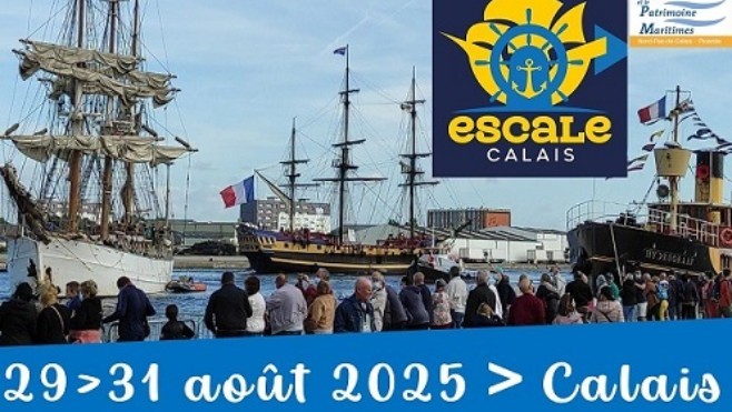 Le Belem fera l'Escale à Calais les 29, 30 et 31 août !