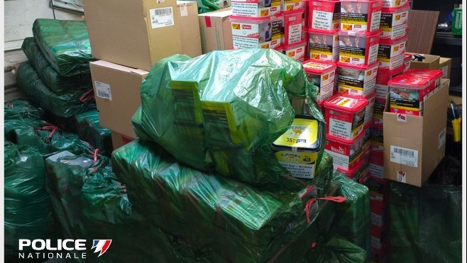 Importante saisie de tabac chez un particulier à Outreau par la Police Nationale !