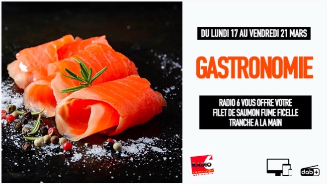 GASTRONOMIE - Gagnez avec Radio 6 et Marée Côte d'Opale, votre filet de saumon fumé à la ficelle