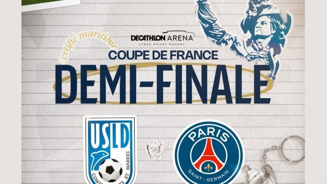 Football : les billets pour la demi-finale de la Coupe de France Dunkerque-PSG en vente dès ce jeudi !