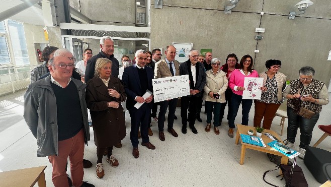 Plus de 42.000 euros remis au CHAM pour les patientes atteintes d'un cancer du sein