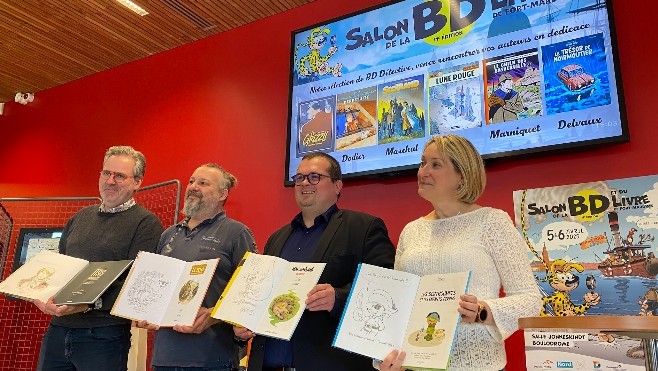 A Fort-Mardyck, Le Marsupilami et son auteur Batem invités d'honneur du 11ième salon de la BD ! 