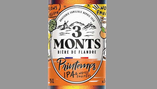 La Brasserie 3 Monts dévoile sa nouvelle bière de Printemps !
