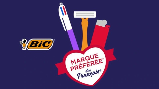 « BIC » est la marque préférée des Français en 2025