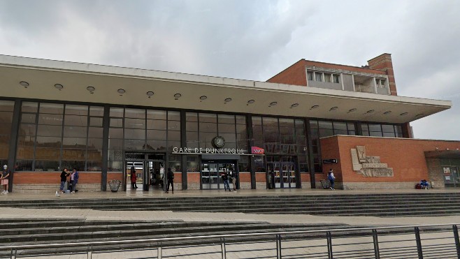 Opération des démineurs en gare de Dunkerque ce mercredi après-midi