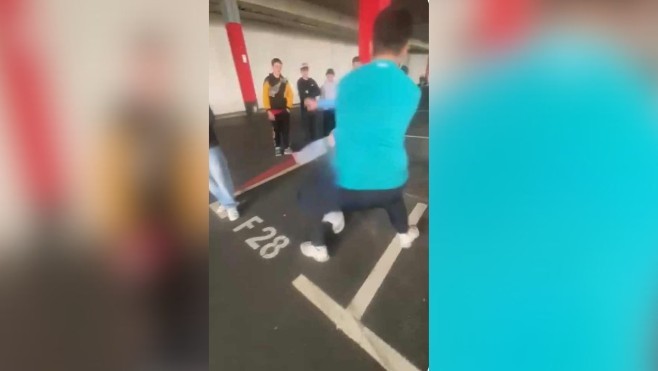 Coquelles: un adolescent lynché sur le parking de Cité Europe, un véritable