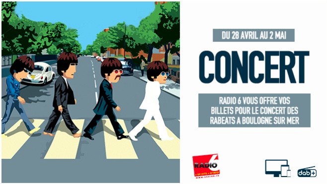 Assistez au concert des Rabeats à Boulogne Sur Mer grâce à Radio 6