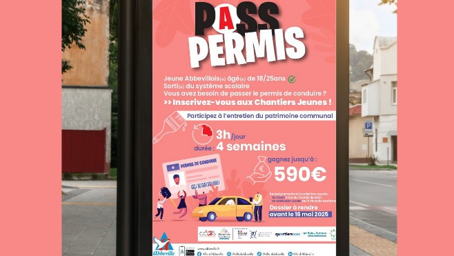 Abbeville lance un nouveau dispositif pour aider les 18-25 ans à financer leur permis