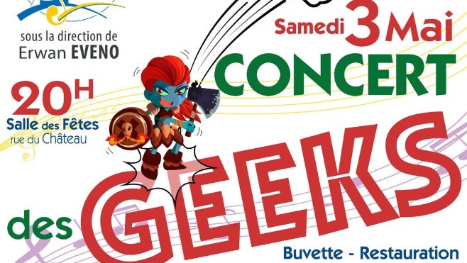 Mario Bros et Zelda avec l’Harmonie municipale de Guînes !