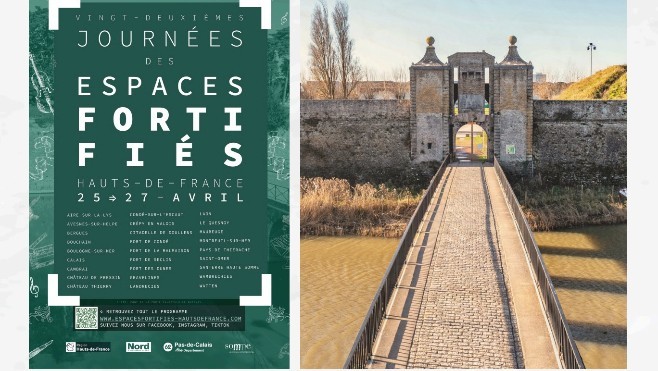 A Calais, participez à la boucle des forts à vélo pour le week-end des villes fortifiées !
