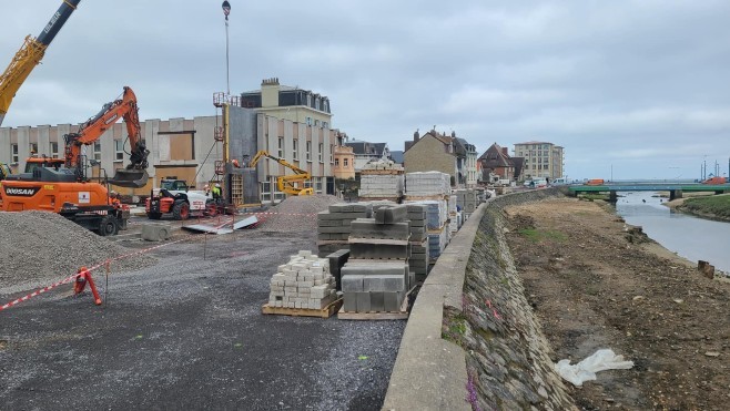Wimereux: les quais en travaux, on connaît la date à laquelle vous pourrez y flâner !