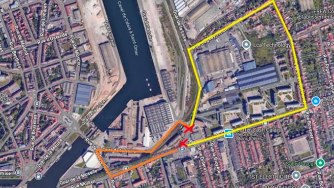 Calais : le quai de la Loire fermé à la circulation dès lundi pour 3 semaines