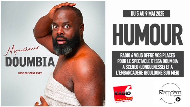 Gagnez vos places pour le spectacle d'Issa Doumbia à Scénéo et à l'Embarcadère