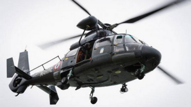 Évacuation sanitaire au large de Boulogne.