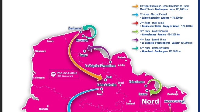 4 Jours de Dunkerque : 168 coureurs et 24 équipes, autant qu'en 2007 !