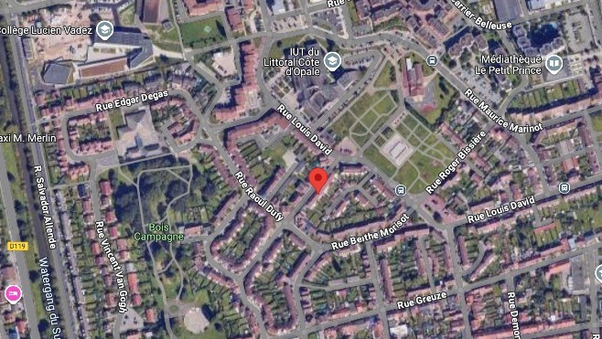 Calais : 4 garages impactés par un incendie. Un homme fait un malaise.