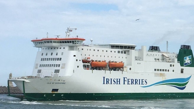 Calais : un personnel de bord d'Irish Ferries est décédé dimanche matin sur un navire à quai.