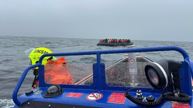 30 migrants secourus au large du Tréport !