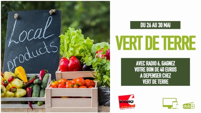 Jouez avec Radio 6 et gagnez 40€ avec les producteurs de chez Vert de Terre