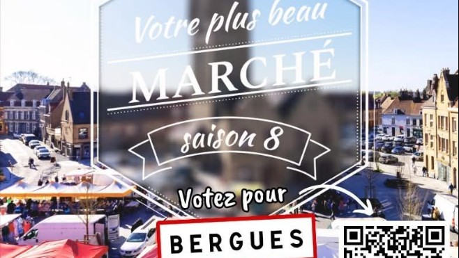 Deuxième plus beau marché de France en 2020, la ville de Bergues veut cette fois la première place ! 