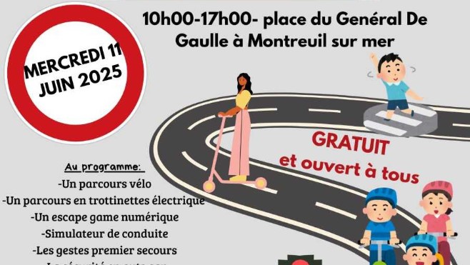 Un forum de la sécurité routière aujourd'hui à Montreuil-sur-mer.