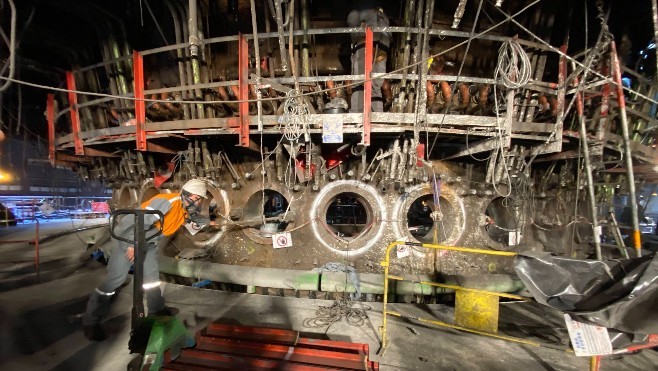 Dunkerque : ArcelorMittal joue la transparence, on a visité le chantier du Haut Fourneau 4 à 254 millions d'euros.