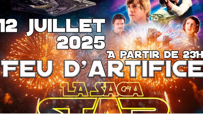 Stella-plage annonce un feu d’artifice sur le thème de Star Wars cet été 