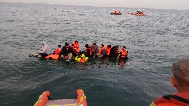 Migrants : 136 personnes secourues en 48 heures au large de Cayeux-sur-mer, Hardelot, Gravelines et Wissant. 