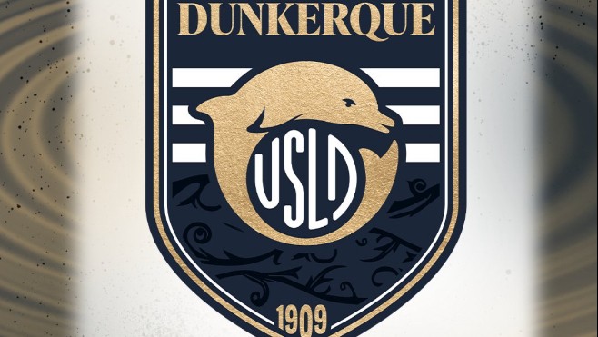 Football : l'USL Dunkerque se dote d'un nouveau blason !