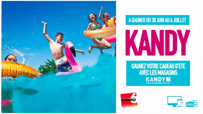 Radio 6 et Kandy vous offrent 600€ de cadeaux