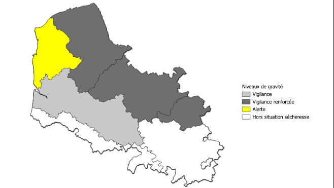 La sécheresse s'aggrave dans le Pas de Calais.