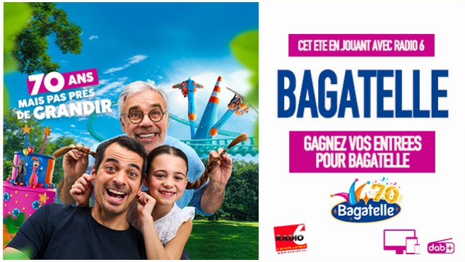 Fêtez les 70 ans du parc Bagatelle en jouant cet été avec Radio 6