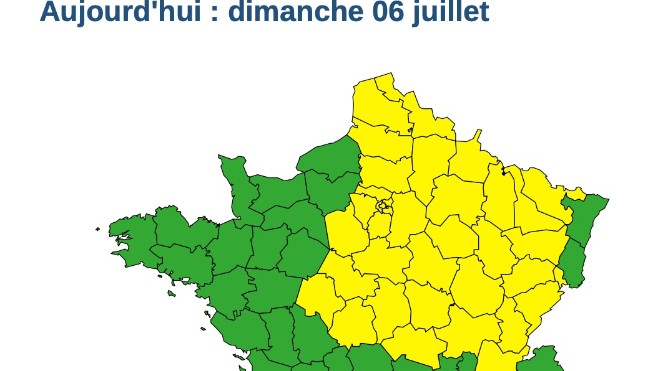 Météo : des risques d'orages dans les Hauts de France à partir de midi.
