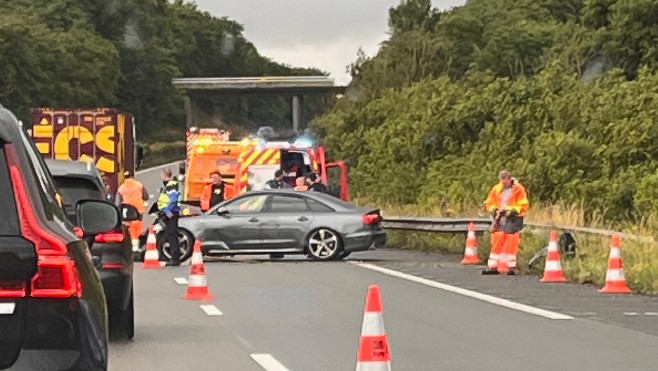 Aquaplaning sur l'A16 à Marquise, une automobiliste légèrement blessée