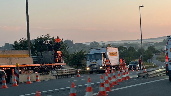 De nouveaux travaux programmés sur l'autoroute A16 à Marquise la semaine prochaine !