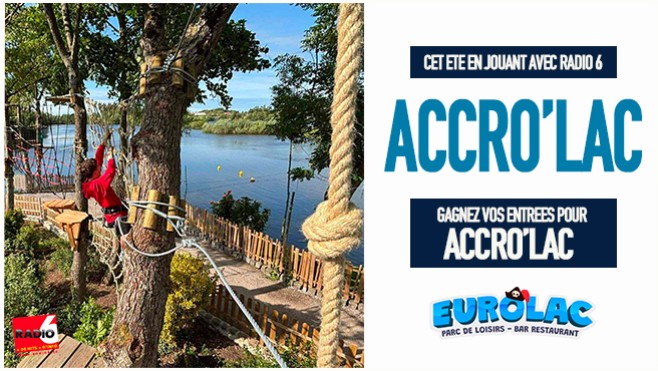 C'est nouveau... découvrez le parcours accrobranche ACCRO'LAC à Ardres