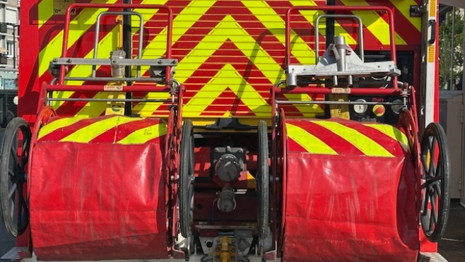Etaples : les vestiaires du terrain des associations touchés par incendie.