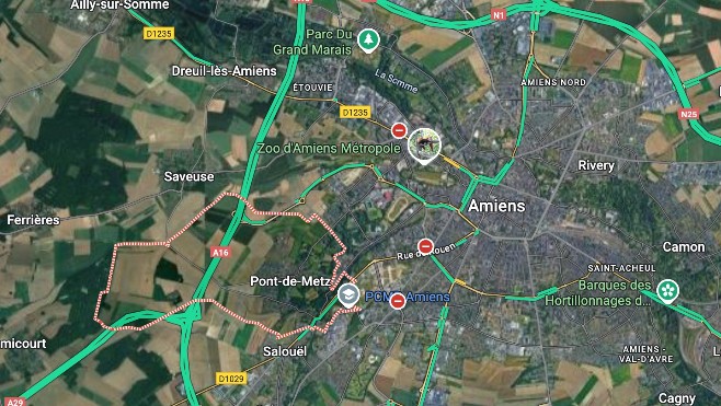 Le corps d'un homme égorgé et éviscéré découvert près d'Amiens.