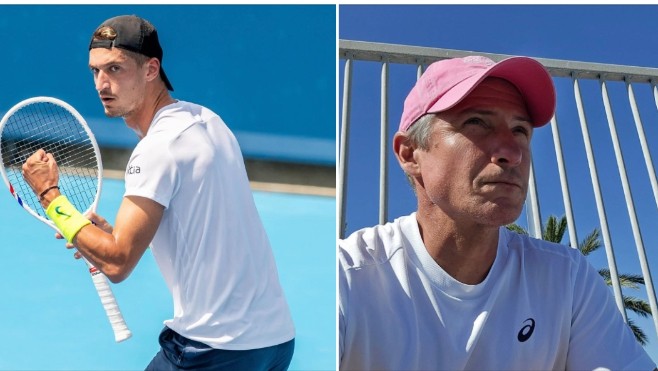 Tennis : le boulonnais Terence Atmane au tournoi de Cincinnati Masters 1000.