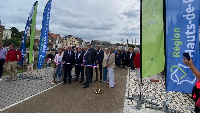 A Wimereux, les quais sont inaugurés mais les travaux se poursuivent jusque 2026.