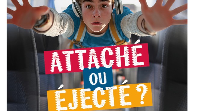 Attaché ou Ejecté ! La ceinture de sécurité obligatoire dans les autocars à Calais et Dunkerque.