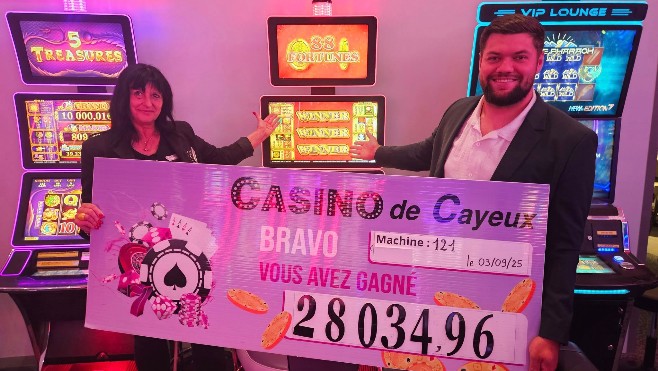 Jackpot au casino de Cayeux-sur-mer